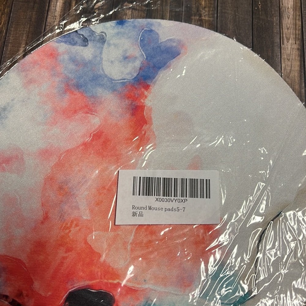 Abstract Design Mouse Pad - Multicolor - Picture 2 of 4